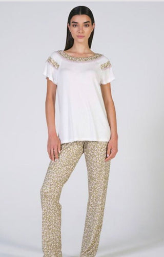 3719 PIGIAMA DONNA MM - PL - VERDIANI - Contex Biancheria