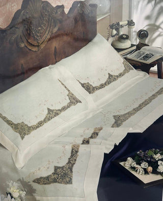 9548/A COORDINATO IN LINO E CANTU' - CON.TEX - Contex Biancheria