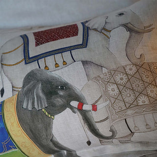 ANGKOR MEZZERO 270X280 - TESSITURA TOSCANA TELERIE - Contex Biancheria