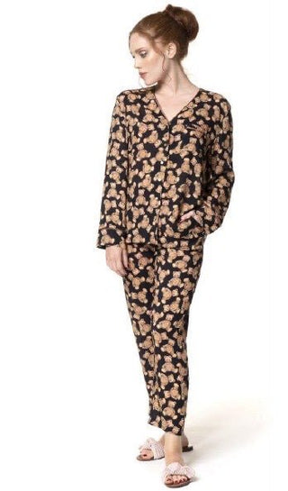 ARIELE PIGIAMA LUNGO - PEPITA - Contex Biancheria