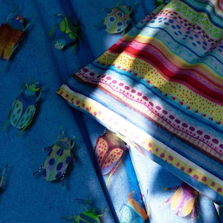 BEETLES STRIPES LENZUOLA MATRIMONIALE - TESSITURA TOSCANA TELERIE - Contex Biancheria