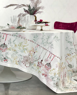 BIANCO NATALE TOVAGLIA - BLUMARINE HOME - Contex Biancheria