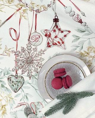 BIANCO NATALE TOVAGLIA - BLUMARINE HOME - Contex Biancheria