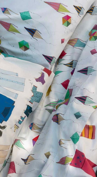 BREZZA AQUILONI LENZUOLA MATRIMONIALE - TESSITURA TOSCANA TELERIE - Contex Biancheria