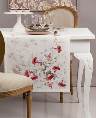 CAMPANULA RUNNER 50X150 - BLUMARINE HOME - Contex Biancheria