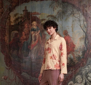 CECE FIORE WHITE PIGIAMA LUNGO - PIP STUDIO - Contex Biancheria