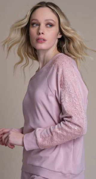 CHLOE PIGIAMA M/L P/L - PEPITA - Contex Biancheria