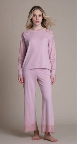 CHLOE PIGIAMA M/L P/L - PEPITA - Contex Biancheria