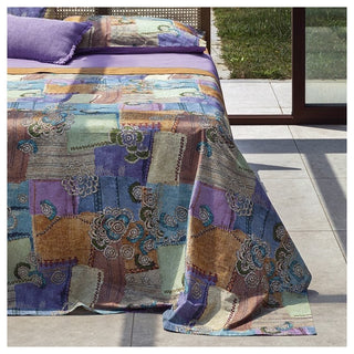 CRAZY QUILT LENZUOLO - COPRILETTO MATRIMONIALE - FAZZINI - Contex Biancheria