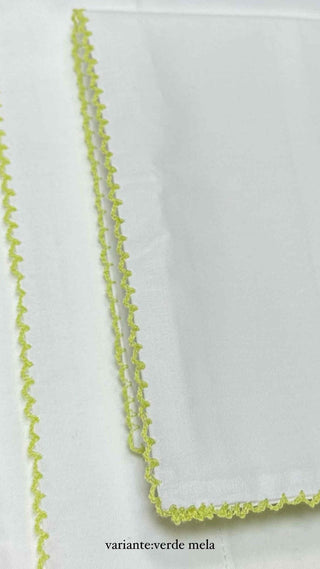 CROCHET COMPLETO LENZUOLA CULLA - FAZZINI S.r.l - Contex Biancheria