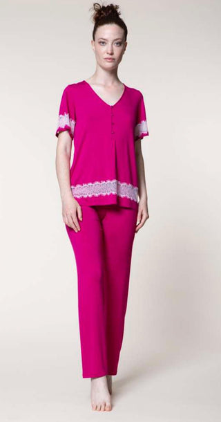 DENZIA PIGIAMA MC/PL - PEPITA - Contex Biancheria