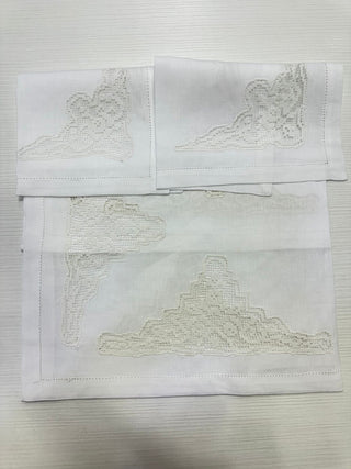 FILE' TRIS CENTRI - PALOMBELLA - Contex Biancheria