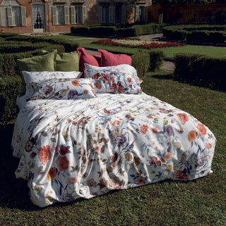 FLORETTE FIORE GRANDE LENZUOLA MATRIMONIALE - TESSITURA TOSCANA TELERIE - Contex Biancheria