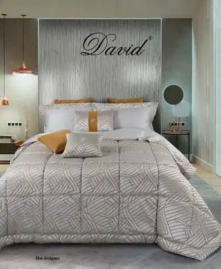 HOT DESIGN TRAPUNTA MATRIMONIALE - DAVID HOME - Contex Biancheria