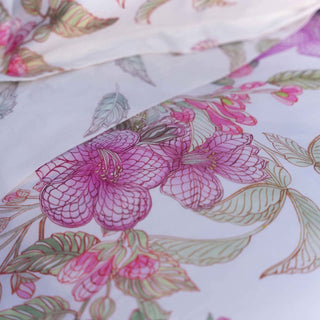 JASMINE FIORE LENZUOLA MATRIMONIALE - TESSITURA TOSCANA TELERIE - Contex Biancheria