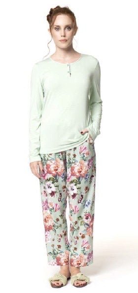 LORELAI PIGIAMA LUNGO - PEPITA - Contex Biancheria