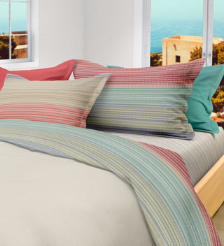 MALAGA COMPLETO LENZUOLA MATRIMONIALE - LE VIE DEL COTONE - Contex Biancheria