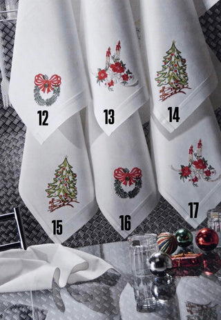 NATALE RICAMATO CANOVACCIO - DEA - Contex Biancheria