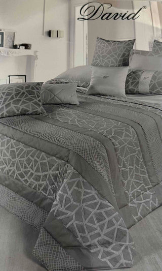 ORIZZONTI COPERTA MATRIMONIALE - DAVID HOME - Contex Biancheria
