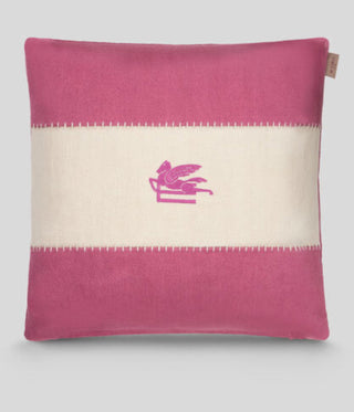 PEGASO LINEN CUSCINO RICAMATO 45x45 - ETRO HOME - Contex Biancheria