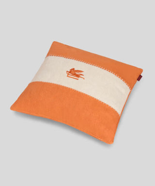 PEGASO LINEN CUSCINO RICAMATO 45x45 - ETRO HOME - Contex Biancheria