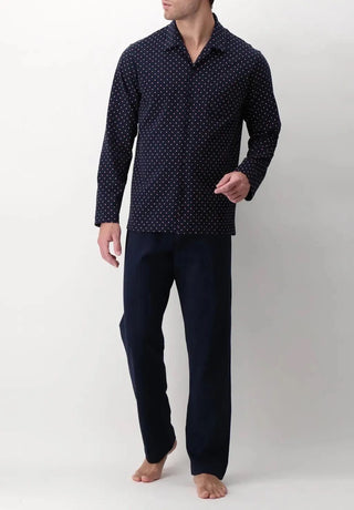 PIGIAMA APERTO CON COLLO - PEROFIL - Contex Biancheria