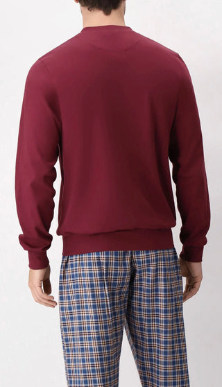 PIGIAMA GIROCOLLO FLANELLA E INTERLOCK - PEROFIL - Contex Biancheria