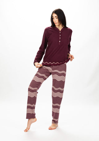 PIGIAMA GOCCIA ML/PL - FIDA LINGERIE - Contex Biancheria