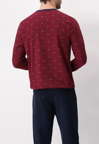 PIGIAMA SERAFINO CON POLSI INTERLOCK - PEROFIL - Contex Biancheria