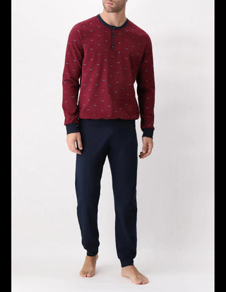 PIGIAMA SERAFINO CON POLSI INTERLOCK - PEROFIL - Contex Biancheria