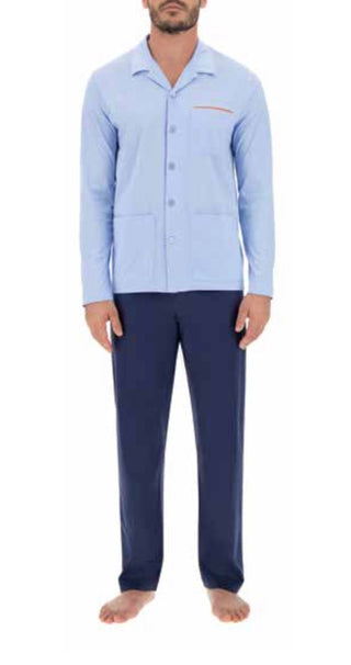 PIGIAMA UOMO APERTO - PEROFIL - Contex Biancheria