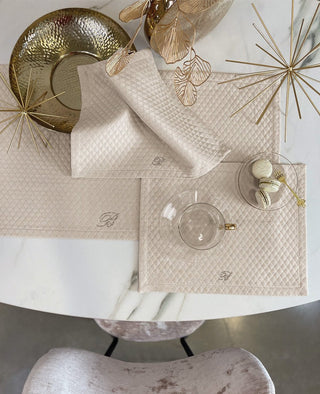 PRIMIZIA SET CENTRINI - BLUMARINE HOME - Contex Biancheria