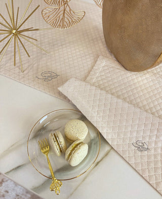 PRIMIZIA SET CENTRINI - BLUMARINE HOME - Contex Biancheria