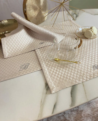 PRIMIZIA SET CENTRINI - BLUMARINE HOME - Contex Biancheria