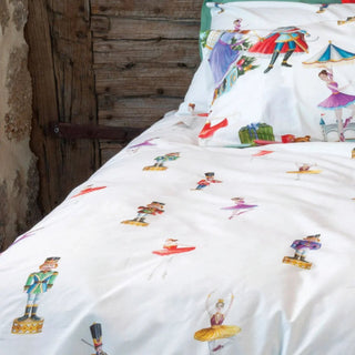 PRINCE PERSONAGGI LENZUOLA MATRIMONIALE - TESSITURA TOSCANA TELERIE - Contex Biancheria