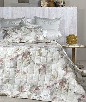 RANUNCOLO COPRILETTO MATRIMONIALE - BLUMARINE HOME - Contex Biancheria
