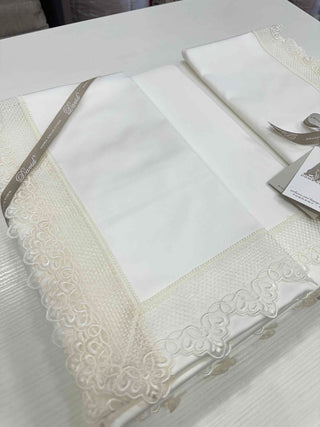 RASO/PIZZO LENZ - DAVID HOME - Contex Biancheria