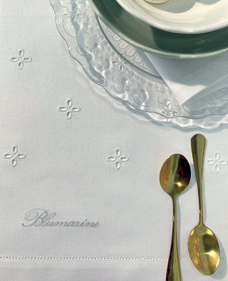 RICAMO RUNNER 50X150 - BLUMARINE HOME - Contex Biancheria