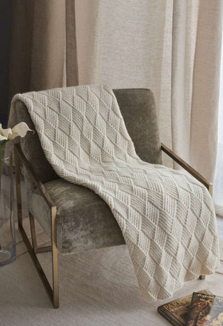 SABINE MAGLIA ROMBI PLAID - MASTRO RAPHAEL - Contex Biancheria