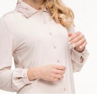 VANI PIGIAMA APERTO - PEPITA - Contex Biancheria