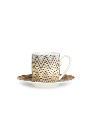 ZIG ZAG JARRIS SET 2 TAZZE CAFFE' - MISSONI - Contex Biancheria