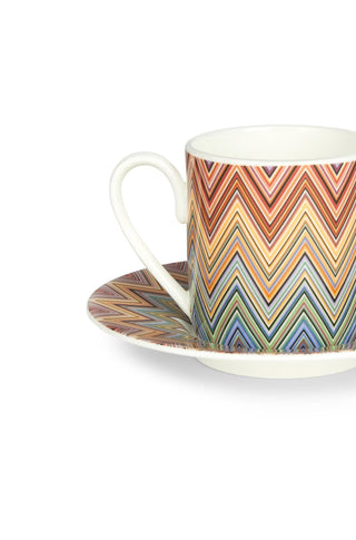 ZIG ZAG JARRIS SET 2 TAZZE CAFFE' - MISSONI - Contex Biancheria
