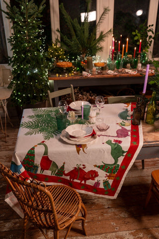JURASSIC XMAS TOVAGLIA - TESSITURA TOSCANA TELERIE
