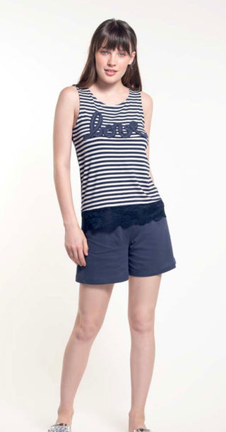 VIOLA TOP+SHORTS - PEPITA