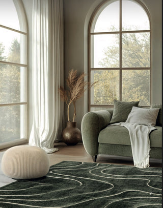 VENERE 3 VERDE TAPPETO 160X230 - SItap