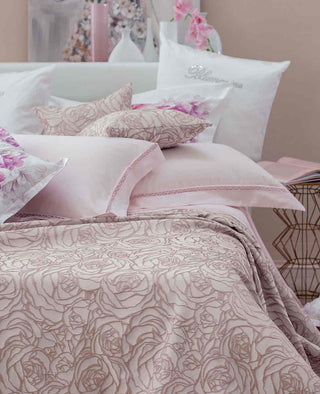 DALIDA SMOOTH DOUBLE BEDSPREAD - BLUMARINE HOME