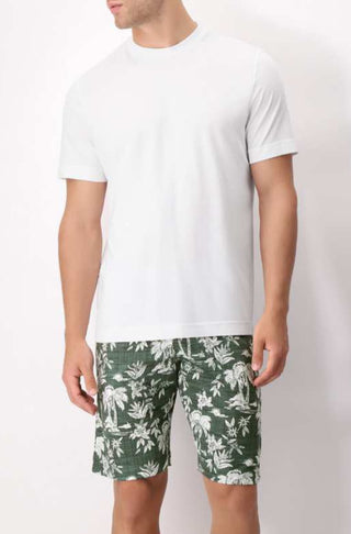 TROPICAL PRINT CREW NECK PAJAMAS - PEROFIL