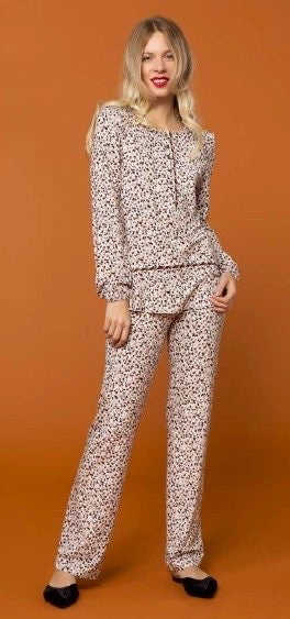 LILIANE PAJAMAS L/L - PEPITA