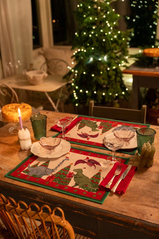 JURASSIC XMAS MY MAT - TESSITURA TOSCANA TELERIE