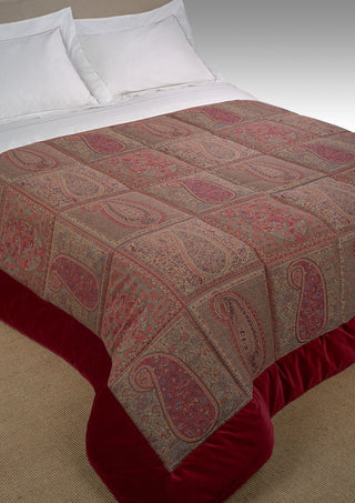 ALCHEMILLA TRAPUNTA MATRIMONIALE+2 CUSCINI - ETRO HOME - Contex Biancheria